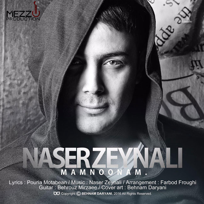 Download New Music By  Naser Zeynali Called Mamnoonam