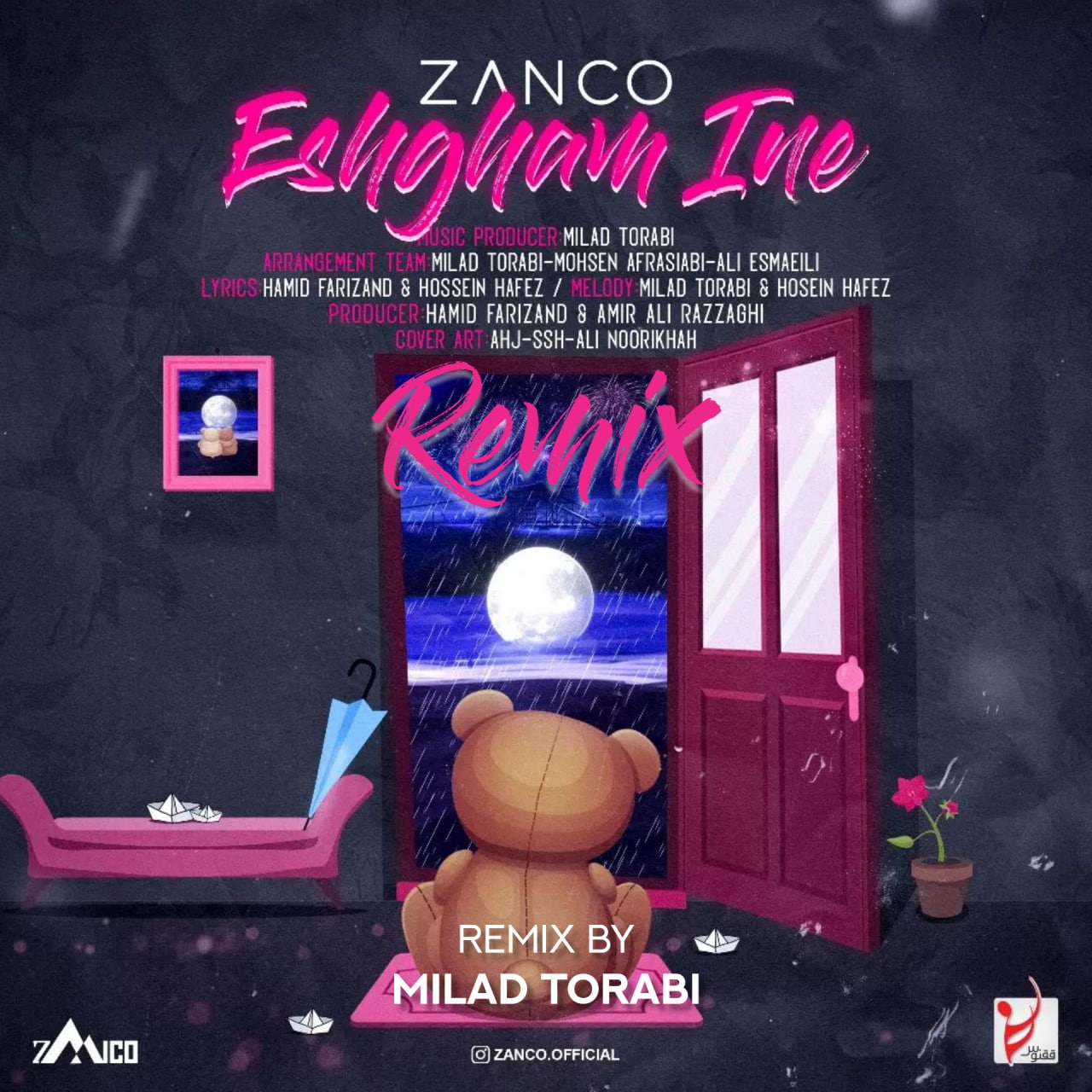Download New Music By  Zanco Called Eshgham Ine (Remix)