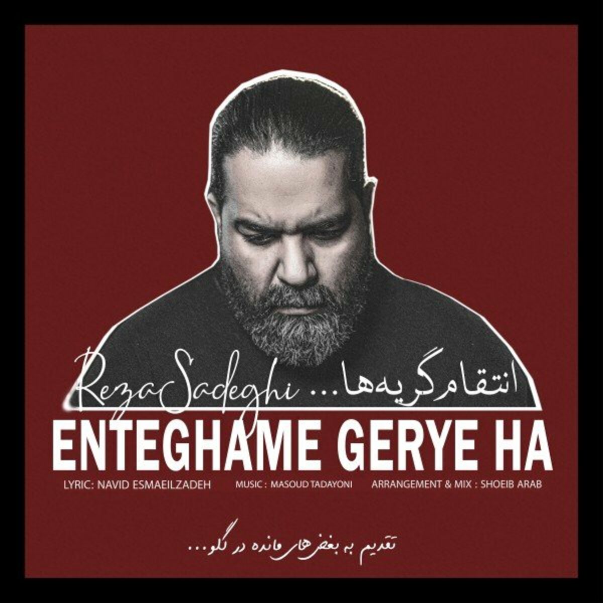 Download New Music By  Reza Sadeghi Called Enteghame Gerye Ha