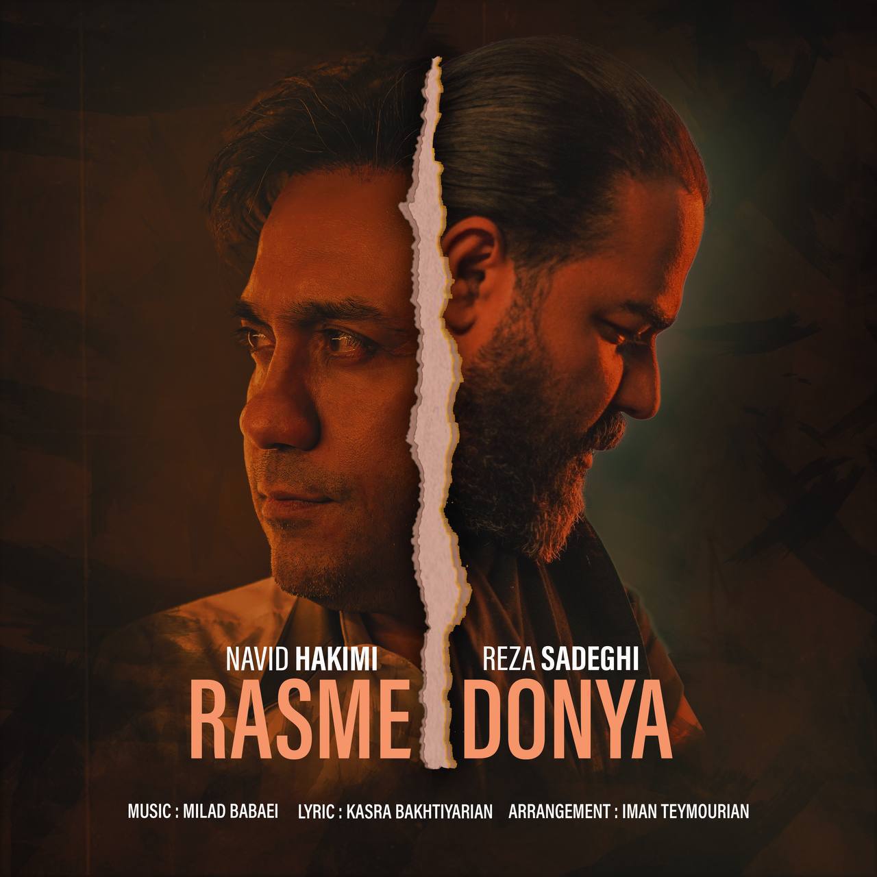Download New Music By  Reza Sadeghi Called Rasme Donya (Ft Navid Hakimi)