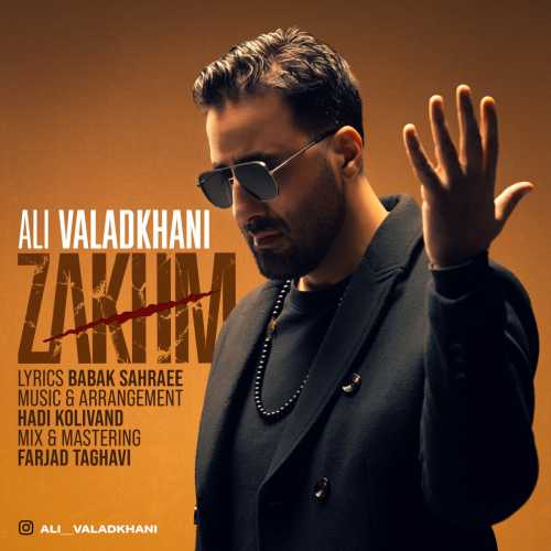 Download New Music By  Ali Valadkhani Called Zakhm